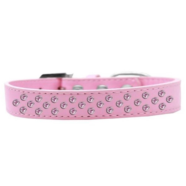Unconditional Love Sprinkles Light Pink Crystals Dog CollarLight Pink Size 14 UN811485